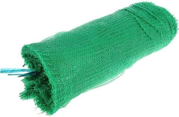 30х47 Сетка-мешок с завязками и ручкой до 10кг (зеленая) Китай